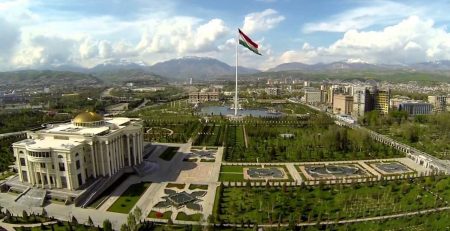 Dushanbe, capital of the Tajikistan