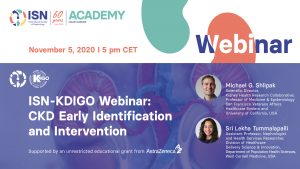 Join our ISN-KDIGO Webinar on Early Identification and Intervention