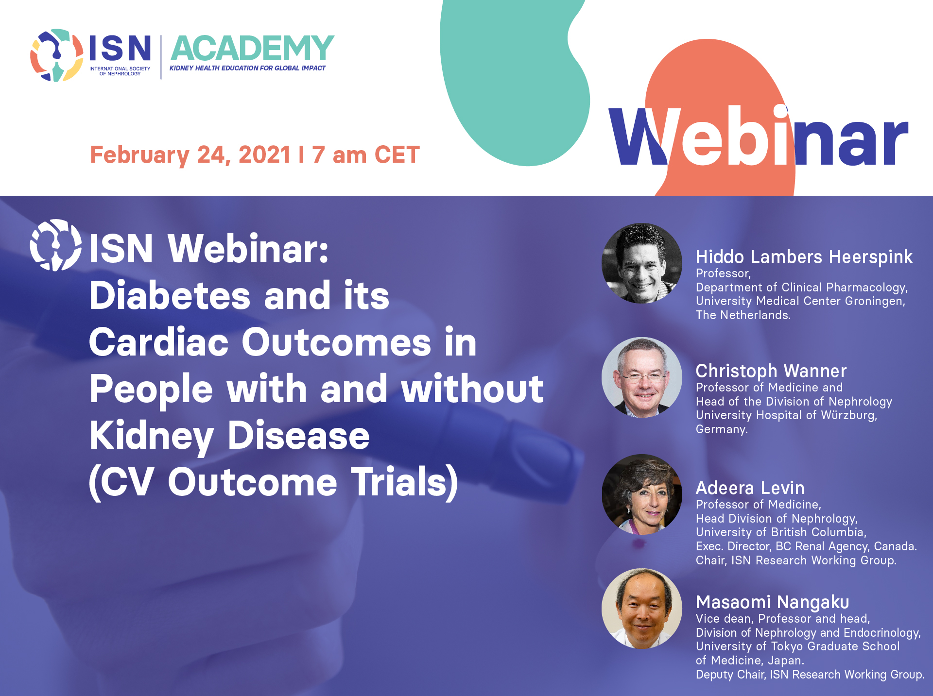 diabetes cardiac outcomes webinar